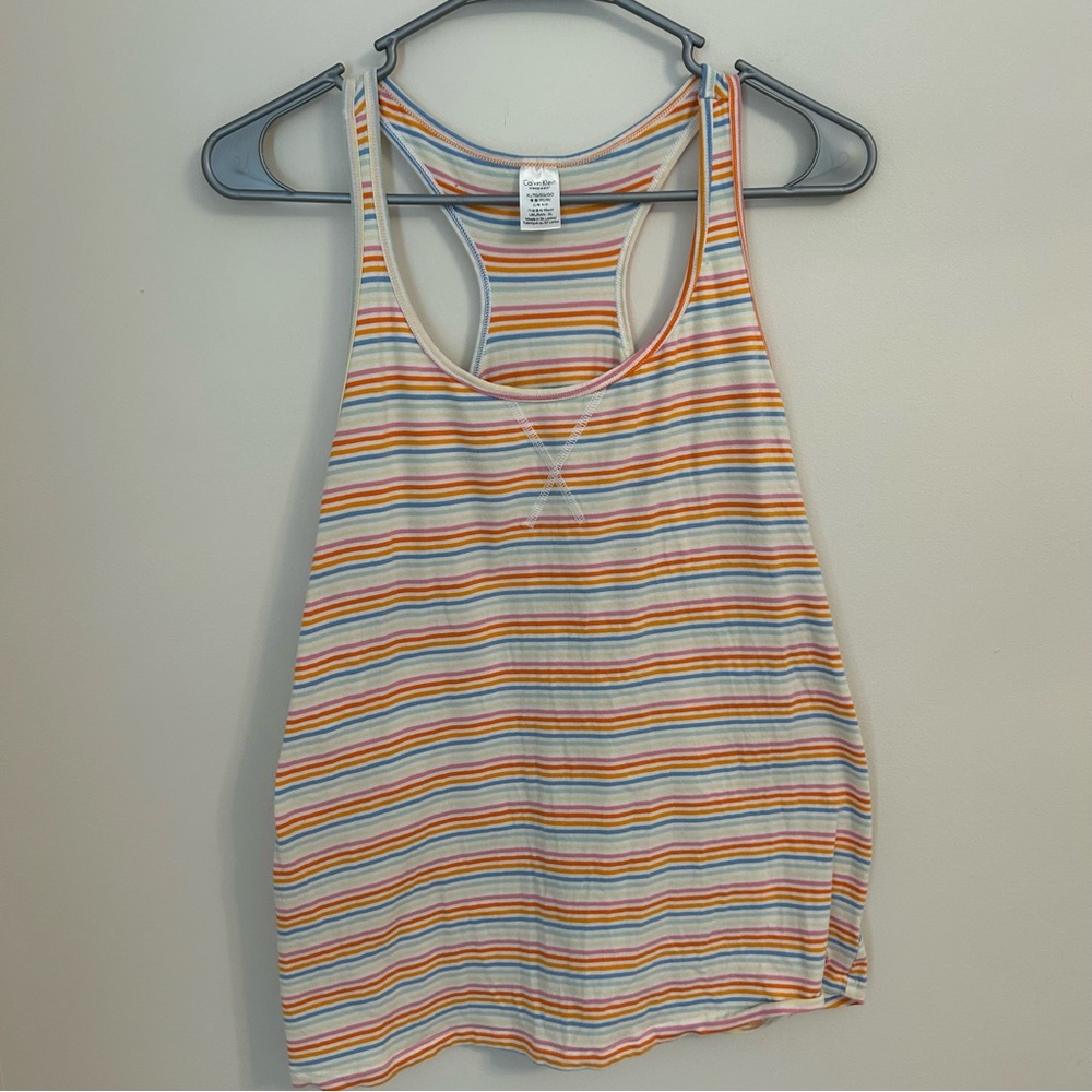 Calvin Klein Sleepwear‎ Women’s Tank Top Multicolor  Size XL